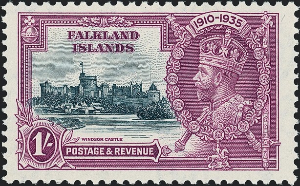 Windsor Castle and King George V