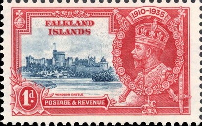 Windsor Castle and King George V