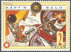 Stamp, Käpt'n Balu Disney, Fantasy Issues,  , Comics, Disney
