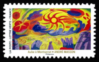 Dawn at Montserrat by André Masson