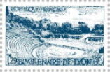 Stamp, Lyon 2000 Years Design of 1957, France,  , Theatre