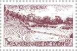 Stamp, Lyon 2000 Years Design of 1957, France,  , Theatre