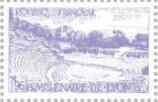 Stamp, Lyon 2000 Years Design of 1957, France,  , Theatre