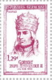 Pope Sylvester II (Gerbert d'Aurillac) Design of 1964