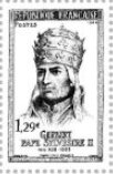 Pope Sylvester II (Gerbert d'Aurillac) Design of 1964