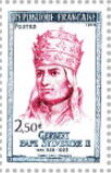 Pope Sylvester II (Gerbert d'Aurillac) Design of 1964