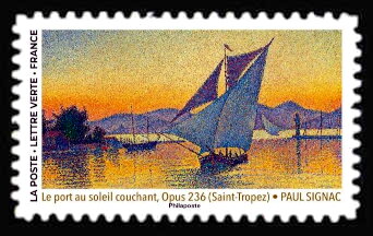 The Port at Sunset, Opus 236 by Paul Signac