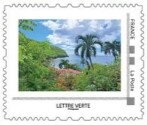 Stamp, Cove / Anse Dufour (Anse d'Arlet), France,  , Coastal Areas, Islands, Landscapes