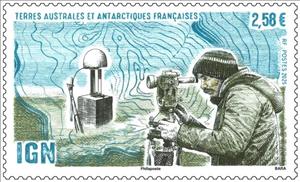 Stamp, Ign, French Southern and Antarctic Lands (TAAF),  , Science