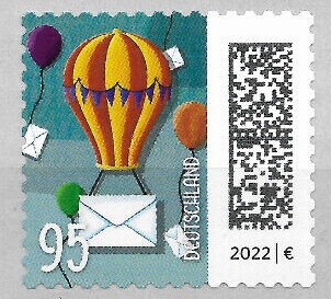Letter as Hot Air Balloon
