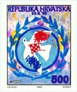 1st anniversary of Membership of Croatia in UN