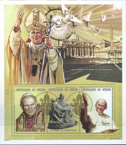 H.H. Pope John Paul II at the Vatican