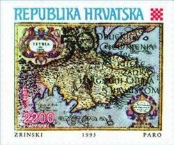 Stamp, THE 50TH ANNIVERSARY OF THE UNITING OF ISTRIA, RIJEKA, ZADAR, Croatia,  , Anniversaries and Jubilees