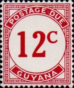 12c Postage Due