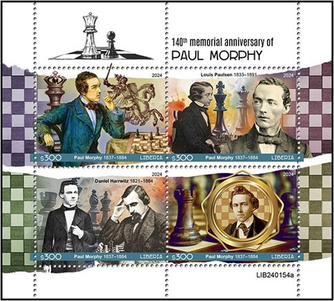 140th Anniversary of the Death of Paul Morphy