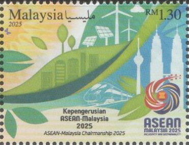 Stamp, Malaysia Chairmanship of ASEAN, Malaysia,  , Diplomacy