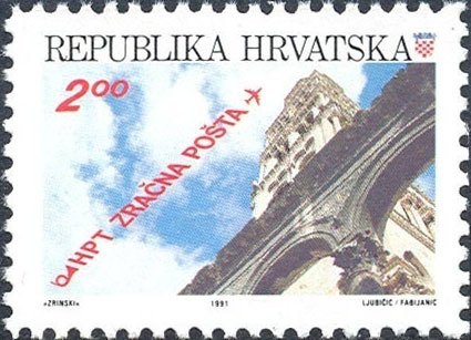ZAGREB - SPLIT AIRMAIL ROUTE