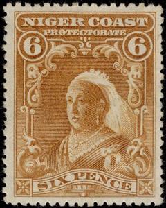 Stamp, Queen Victoria (1819-1901), Niger Coast Protectorate,  