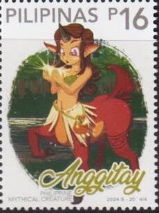 Stamp, Anggitay, Philippines,  , Mythology