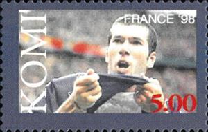 Stamp, World Cup France '98, Russia, Komi,  , Football (Soccer), Sports