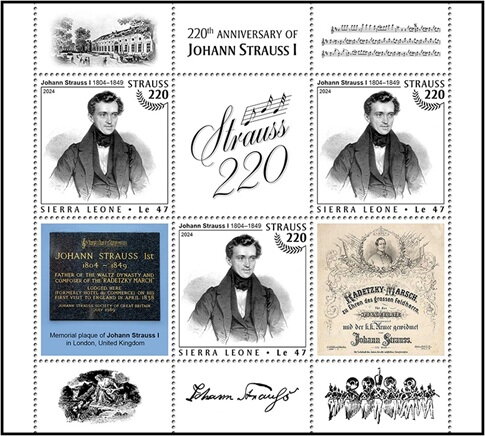 220th Anniversary of the Birth of Johann Strauss I