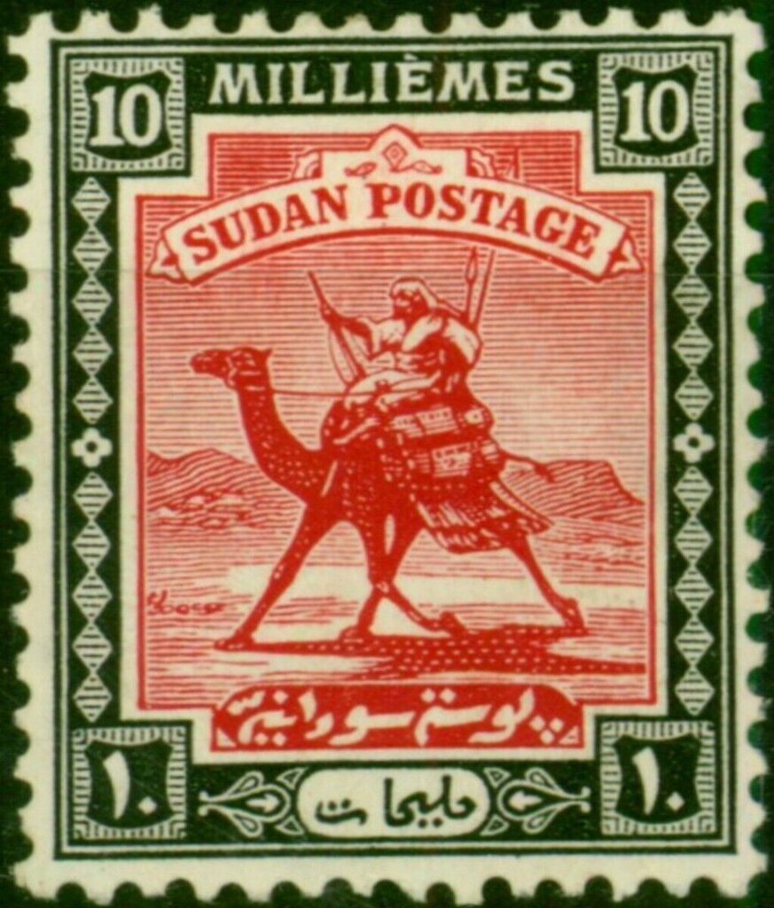 Postman with Dromedary (Camelus dromedarius)