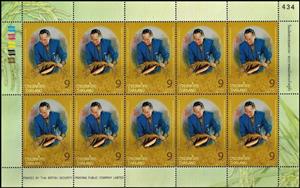 Full Pane, Royalty & Monarchies, Thailand,  , Food, Royalty