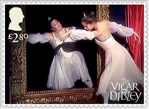 Stamp, Scenes from the Vicar of Dibley, United Kingdom of Great Britain & Northern Ireland,  , Television