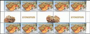 Gutter Pairs, Stonefish (Synanceia verrucosa) Gutter Strip, Australia,  , Animals (Fauna), Fishes, Sea Life