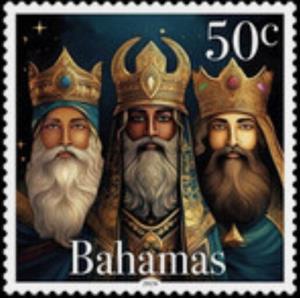 Stamp, Christmas 2024, Bahamas,  , Christmas