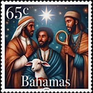 Stamp, Christmas 2024, Bahamas,  , Christmas