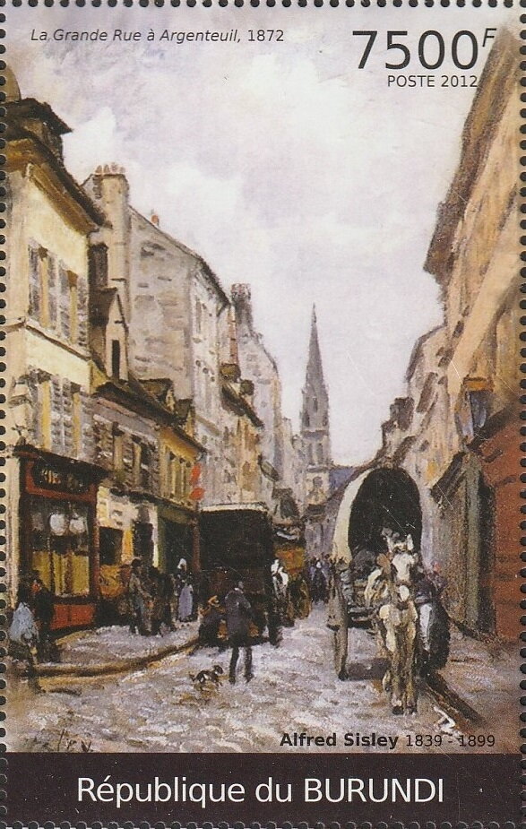 Paintings by Alfred Sisley