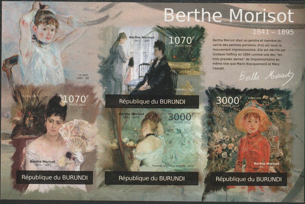 Paintings by Berthe Morisot