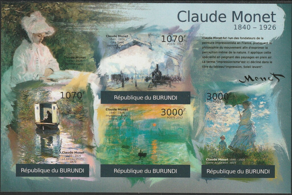 Paintings by Claude Monet (1840-1926)