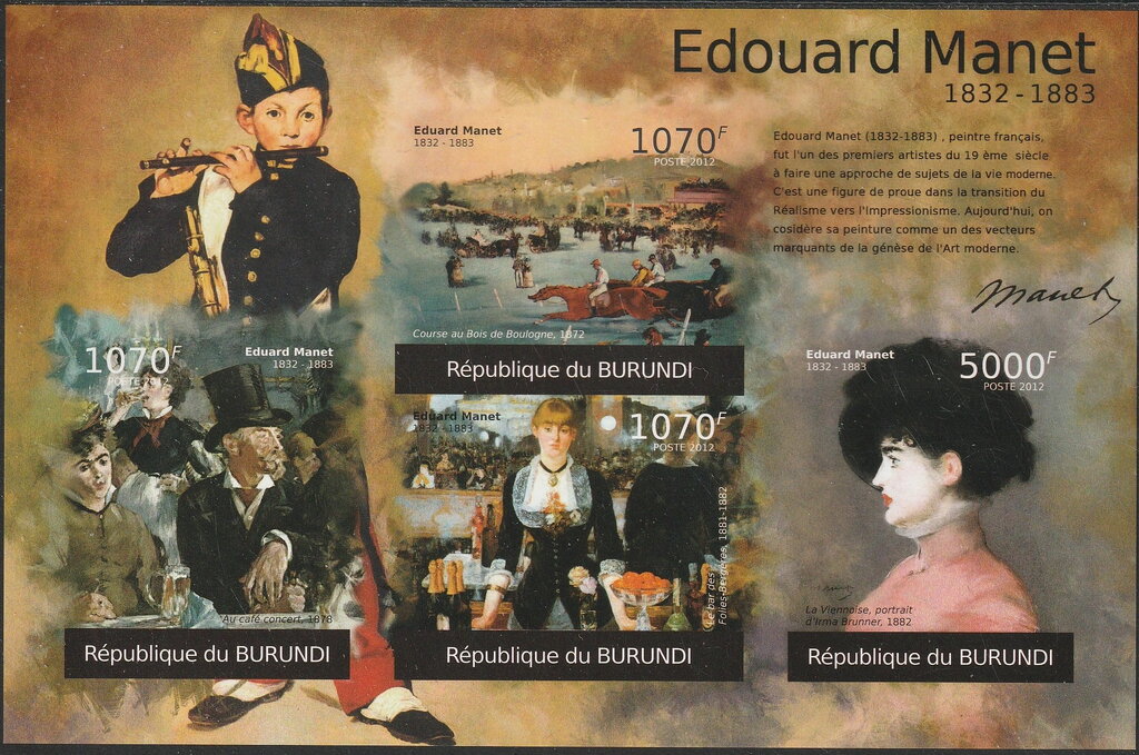 Paintings by Edouard Manet