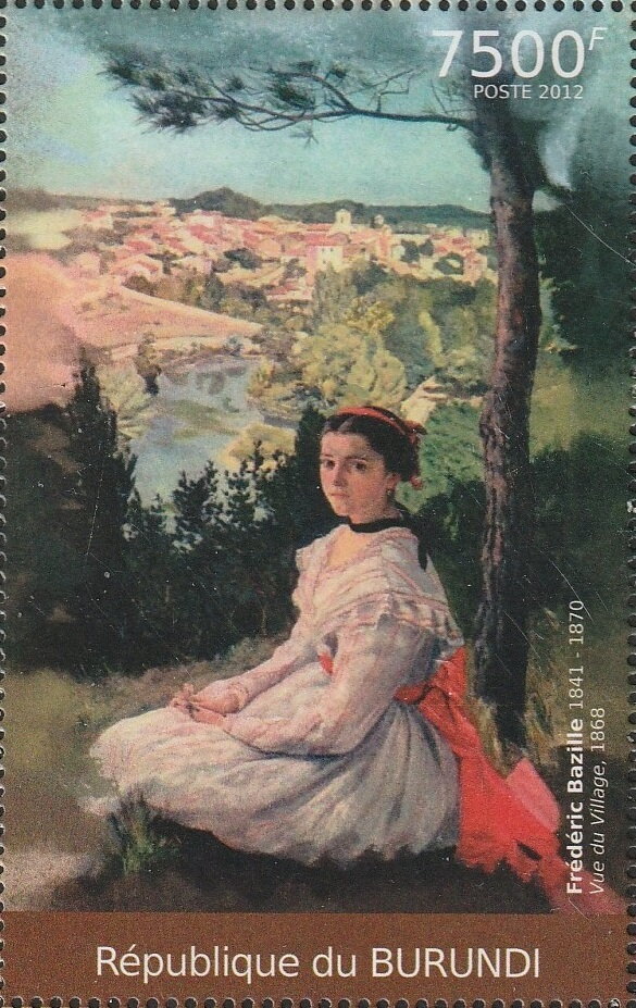 Paintings by Frédéric Bazille