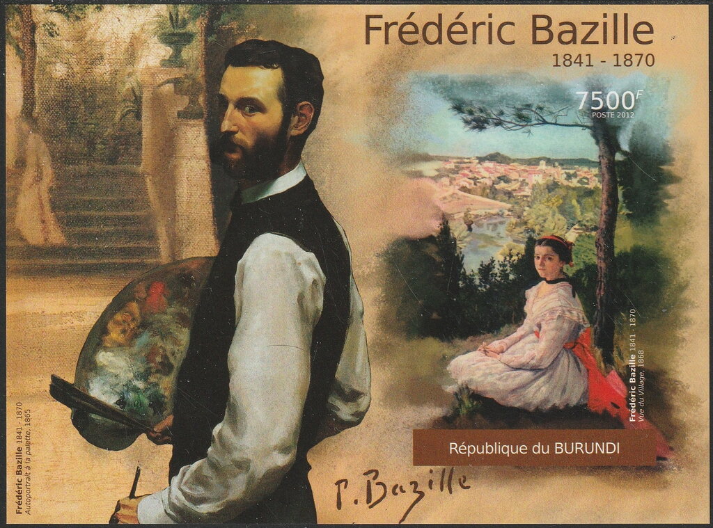 Paintings by Frédéric Bazille