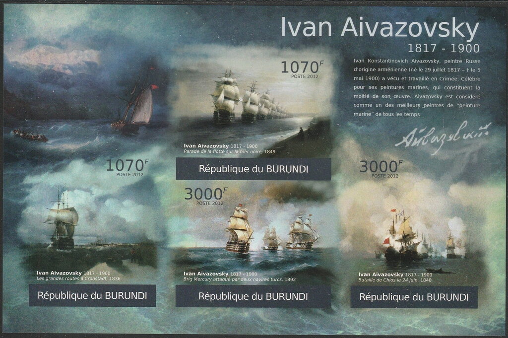 Paintings by Ivan Aivazovsky
