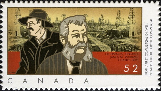 James M. Williams & Charles Tripp, Oil Springs, Ontario oil