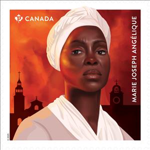 Stamp, Marie Joseph Angélique, Slave Resistance Leader, Canada,  , Famous People, Human Rights, Women