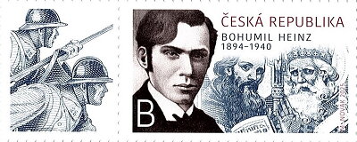 Bohumil Heinz, Stamp Designer
