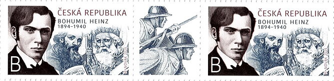 Bohumil Heinz, Stamp Designer