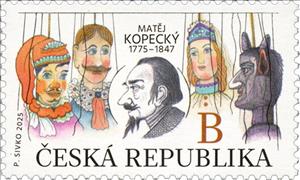 Stamp, Matěj Kopecký, Puppeteer, Czech Republic,  , Puppets