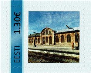 Stamp, Tapa jaamahoone, Estonia,  , Architecture