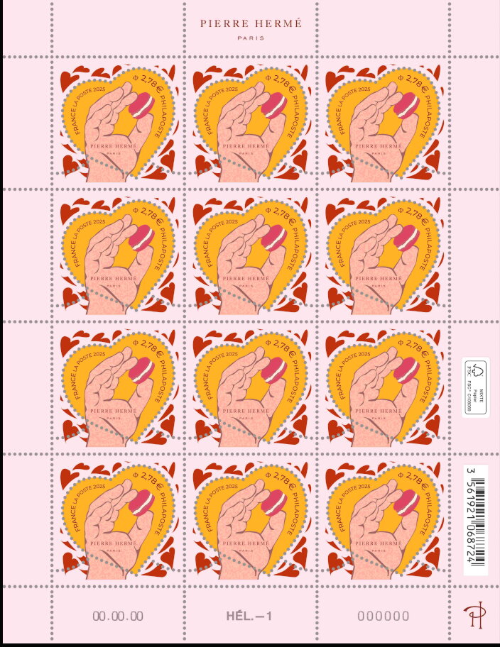 Valentine Hearts : Pierre Hermé Macaron
