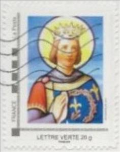 Stamp, Saint Louis IX, France,  , Kings, Saints