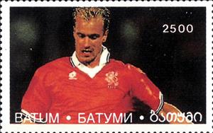 Stamp, UEFA EURO 96 England, Georgia, Batumi,  , Football (Soccer), Sports