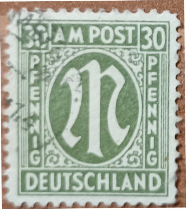 "M" in Circle