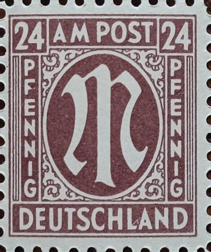 "M" in Circle