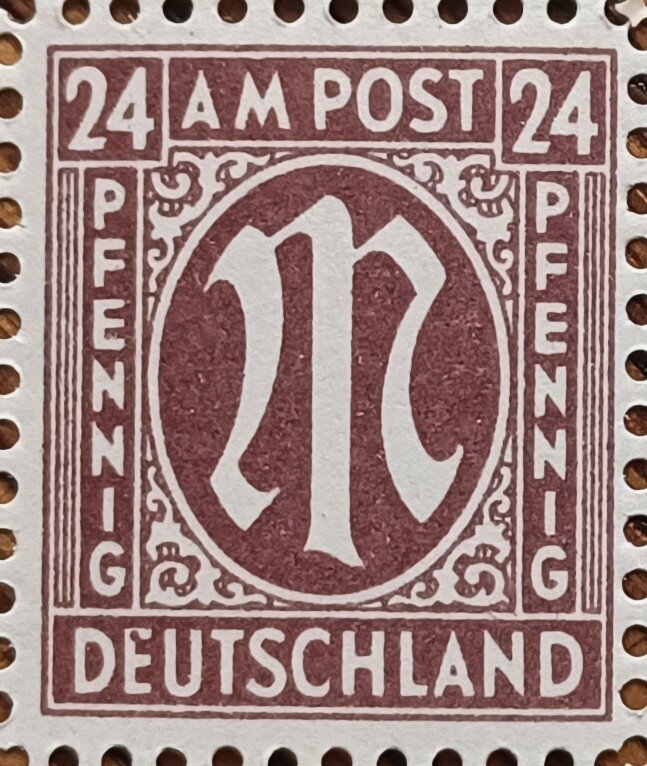 "M" in Circle